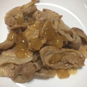 豚肉のリンゴ醤油焼き